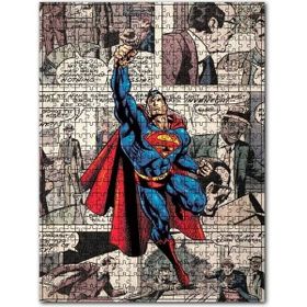 Cakapuzzle Süpermen Çizgi Roman Görsel 120 Parça Puzzle