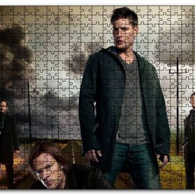 Cakapuzzle Supernatural Erkek Karakterler Mdf 500 Parça Puzzle