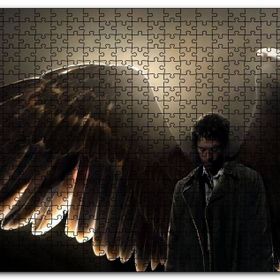 Cakapuzzle Supernatural Melek Kanatları Mdf 500 Parça Puzzle