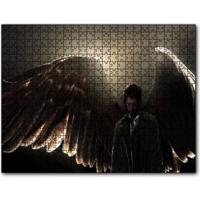 Cakapuzzle Supernatural Melek Kanatları Mdf 500 Parça Puzzle