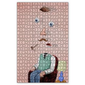 Cakapuzzle Sürreal Portre Ahşap 1000 Parça Puzzle