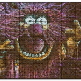 Cakapuzzle Susam Sokağı Kırpık Duvar Boyama Mdf 120 Parça Puzzle
