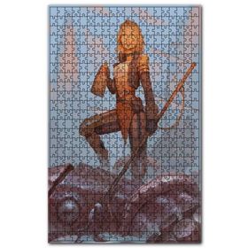Cakapuzzle Susayan Animasyon Savaşçı Kadın Ahşap 1000 Parça Puzzle