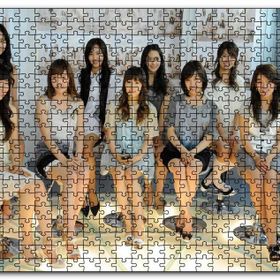 Cakapuzzle Sütüdyoda Girls Generation Kızlar Mdf 500 Parça Puzzle