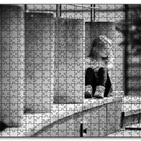 Cakapuzzle Sütunlar ve Kız Ahşap 1000 Parça Puzzle