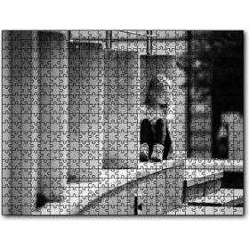 Cakapuzzle Sütunlar ve Kız Ahşap 500 Parça Puzzle