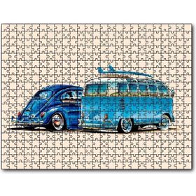 Cakapuzzle Svos Minübüs Otomobil Görseli Mdf 1000 Parça Puzzle