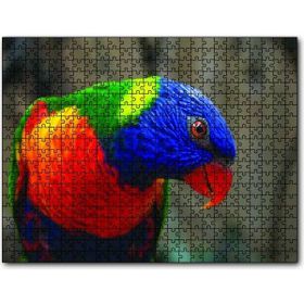 Cakapuzzle Swainson Papağanı Yakın Çekim Mdf 120 Parça Puzzle