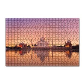 Cakapuzzle Tac Mahal ve Nehirdeki Aksi 120 Parça Ahşap Puzzle