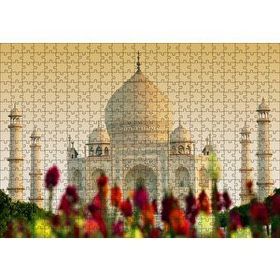 Cakapuzzle Tac Mahal Yakın Çekim 120 Parça Ahşap Puzzle