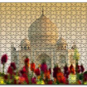 Cakapuzzle Tac Mahal Yakın Çekim Mdf 120 Parça Puzzle