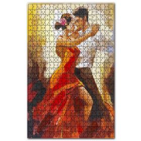 Cakapuzzle Tago Dans Eden Çift Görseli Ahşap 1000 Parça Puzzle
