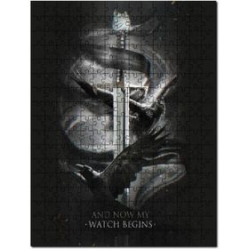 Cakapuzzle Taht Oyunları Gece Nöbeti Görseli Mdf 255 Parça Puzzle
