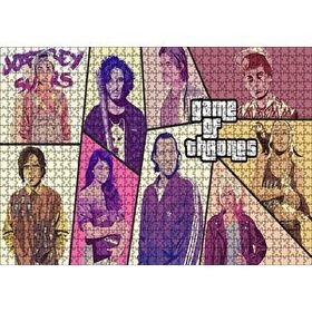 Cakapuzzle Taht Oyunları Gta Görsel Mdf 1000 Parça Puzzle