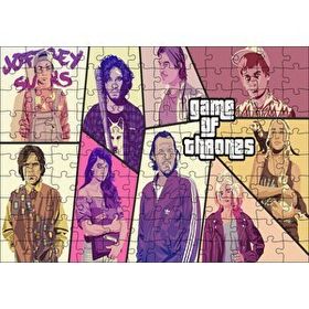 Cakapuzzle Taht Oyunları Gta Görsel Mdf 120 Parça Puzzle