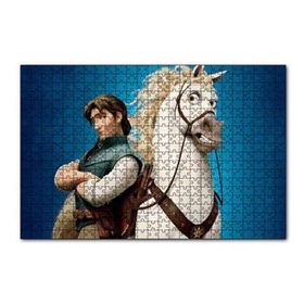 Cakapuzzle Tangled At ve Sürücüsü 120 Parça Ahşap Puzzle