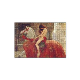 Cakapuzzle Tanrının Armağanı Lady Godiva Mdf 1000 Parça Puzzle