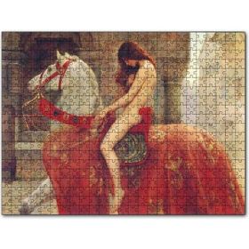 Cakapuzzle Tanrının Armağanı Lady Godiva Mdf 120 Parça Puzzle