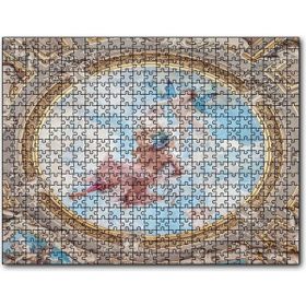 Cakapuzzle Tavan Resmi Davut ve Melekler Mdf 1000 Parça Puzzle