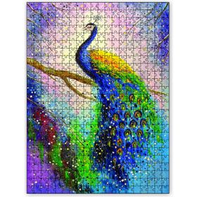 Cakapuzzle Tavus Kuşu 255 Parça Puzzle