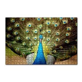 Cakapuzzle Tavus Kuşu Mavili Yeşilli 255 Parça Puzzle