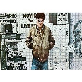 Cakapuzzle Taxi Driver De Niro Sokakta Yapboz MDF Puzzle