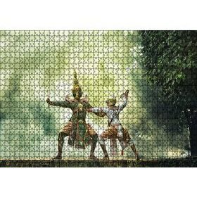 Cakapuzzle Tayland Sanatı 120 Parça Ahşap Puzzle