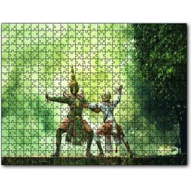 Cakapuzzle Tayland Sanatı Mdf 120 Parça Puzzle
