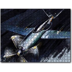 Cakapuzzle Tek Motorlu Uçak Illüstrasyon 255 Parça Puzzle