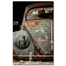 Cakapuzzle Terkedilmiş Volkswagen Tosbağa Ahşap 500 Parça Puzzle