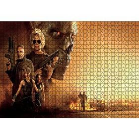 Cakapuzzle Terminator Dark Fate Kompozisyon 120 Parça Ahşap Puzzle