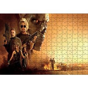 Cakapuzzle Terminator Dark Fate Kompozisyon 120 Parça Ahşap Puzzle