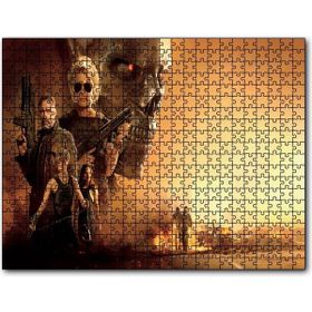 Cakapuzzle Terminator Dark Fate Kompozisyon Mdf 120 Parça Puzzle