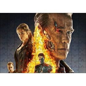 Cakapuzzle Terminatör Genesis Görseli 120 Parça Ahşap Puzzle