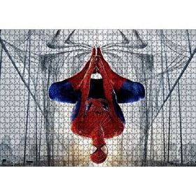 Cakapuzzle Ters Asılı Duran Spider Man 120 Parça Ahşap Puzzle