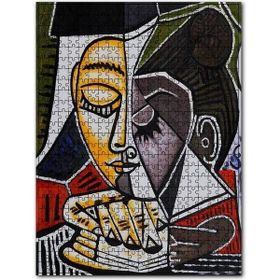 Cakapuzzle Tete Femme Lisant 1953 By Pablo Picasso Ahşap 255 Parça Puzzle