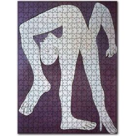 Cakapuzzle the Acrobat 1930 By Pablo Picasso Ahşap 1000 Parça Puzzle
