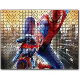 Cakapuzzle the Amazing Spider Man 2 Ağ Atışı Ahşap 1000 Parça Puzzle