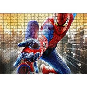 Cakapuzzle the Amazing Spider Man 2 Ağ Atışı Ahşap 500 Parça Puzzle