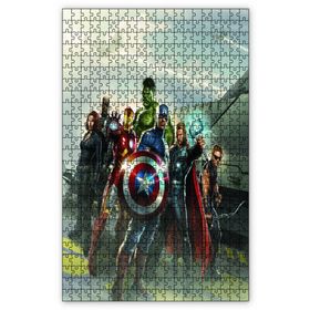 Cakapuzzle the Avengers Tüm Kahramanlar Ahşap 255 Parça Puzzle