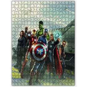 Cakapuzzle the Avengers Tüm Kahramanlar Ahşap 255 Parça Puzzle