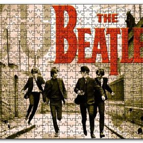 Cakapuzzle The Beatles Afiş Mdf 500 Parça Puzzle