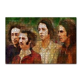 Cakapuzzle The Beatles Duvar Boyama 120 Parça Ahşap Puzzle