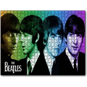 Cakapuzzle The Beatles Renk Geçişli Portre 500 Parça Puzzle