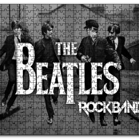Cakapuzzle The Beatles Rock Grubu Mdf 120 Parça Puzzle