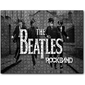 Cakapuzzle The Beatles Rock Grubu Mdf 120 Parça Puzzle