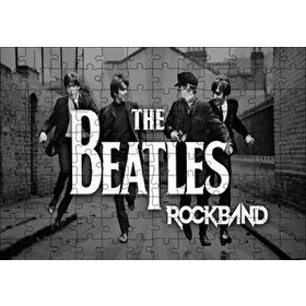 Cakapuzzle The Beatles Rock Grubu Mdf 120 Parça Puzzle