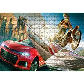 Cakapuzzle The Crew 2 Video Game 2018 Görseli 120 Parça Ahşap Puzzle