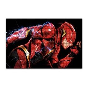 Cakapuzzle The Flash Ezra Miller Electricity 120 Parça Ahşap Puzzle
