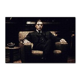 Cakapuzzle The Godfather Al Pacino Koltukta 120 Parça Ahşap Puzzle